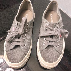SUPERGA Cotu Classic Grey Sneakers Size 5